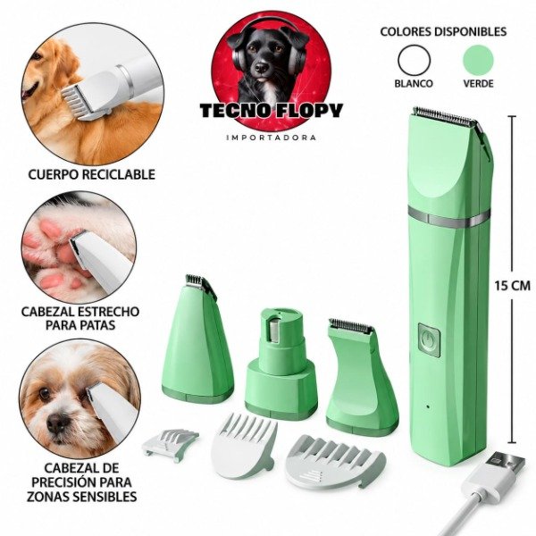 Producto - Cortadora corta pelo mascota 4 en 1
