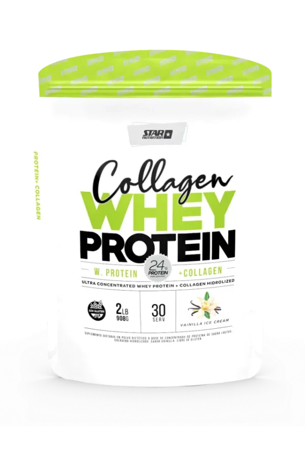 Producto - Collagen Whey Protein 2 Lbs Star Nutrition Sin Tacc