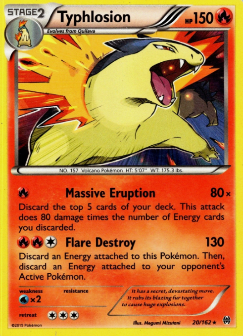 Producto - Typhlosion - 20/162 - BREAKthrough - Holo