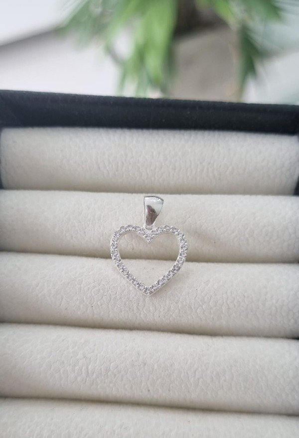 Producto - Dije Calado Corazón - 0