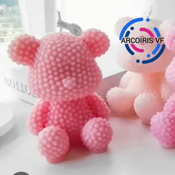 Producto - Molde oso puntos 9cm