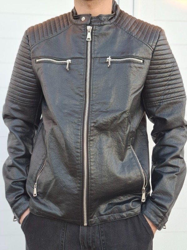 Producto - Campera cuero black