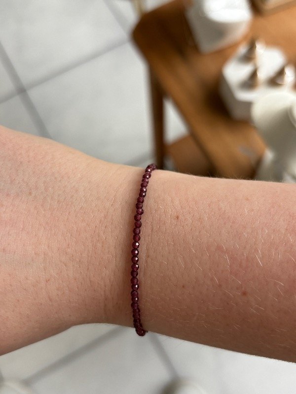 Producto - Pulsera Lava Granate