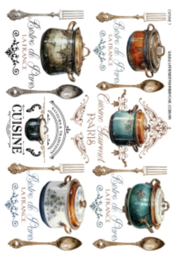Producto - Transfers CUISINE 7