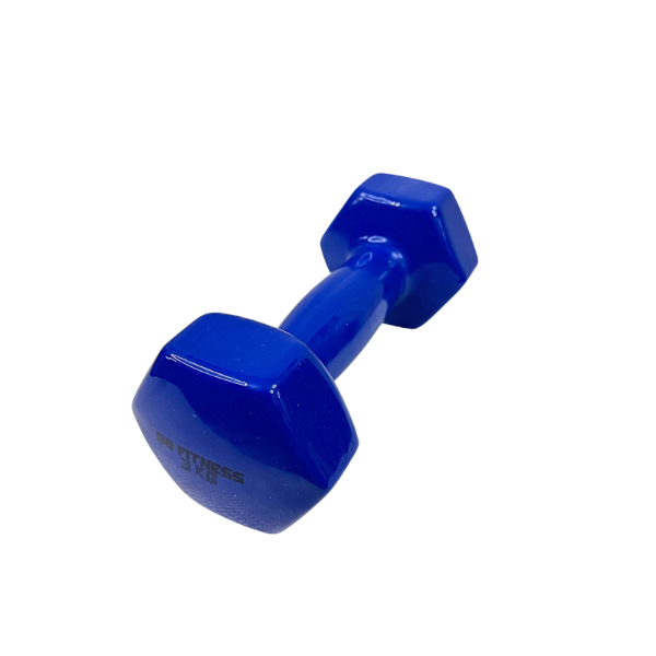 Producto - Mancuerna Hierro Recubierta en Goma 3kg