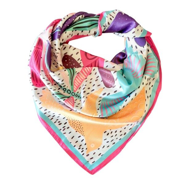 Producto - Pañuelo Birds White