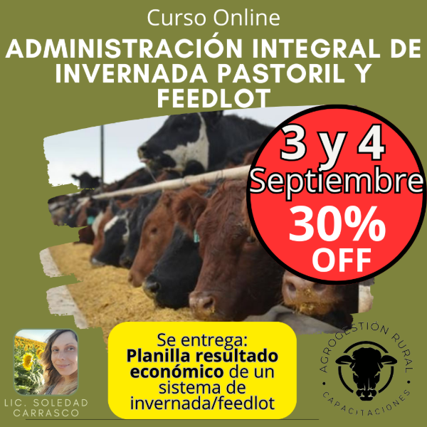 Producto - Curso Online: Administración Integral de Invernada Pastoril y Feedlot