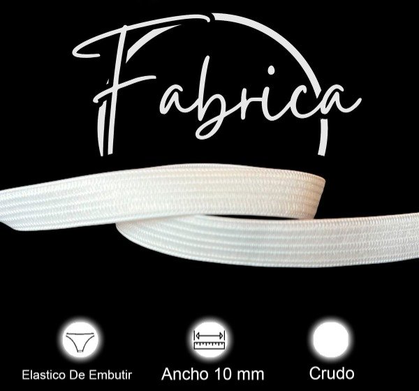 Producto - Elástico de embutir 10 mm (por metro)