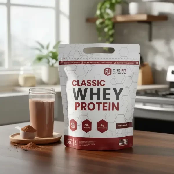 Producto - ONE FIT NUTRITION - Whey Protein Doypack - 2lb - Chocolate - 2