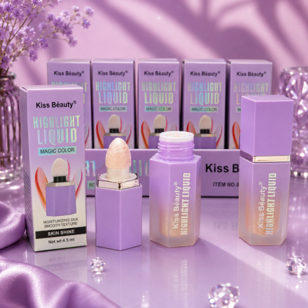 Producto - KISS BEAUTY ILUMINADOR LIQUIDO CON ESPONJA KA68536