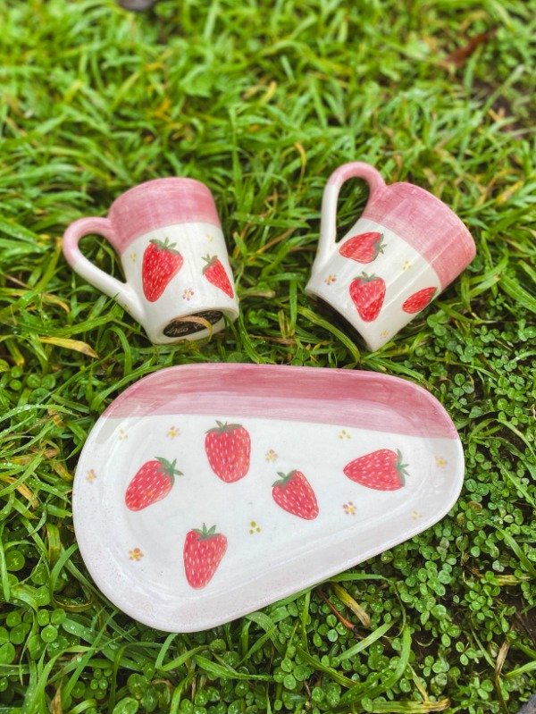 Producto - Set Frutillas café