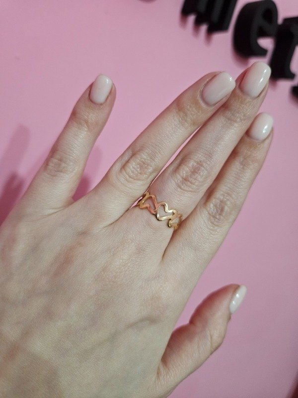 Producto - Anillo corazones