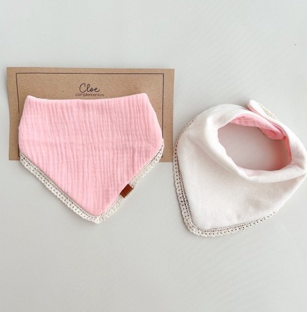Producto - BANDANA GASA ROSA