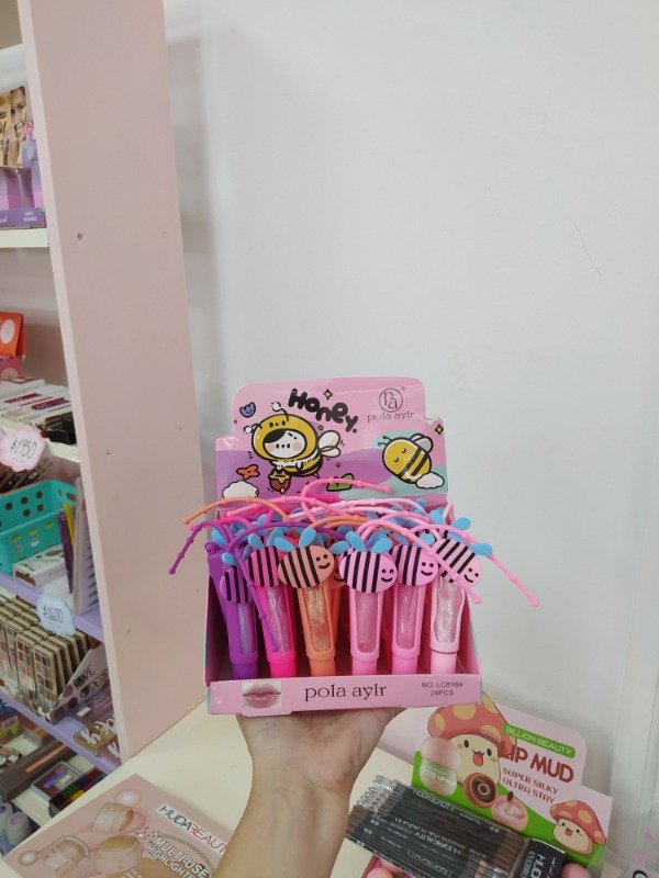 Producto - Gloss con brillo abejita