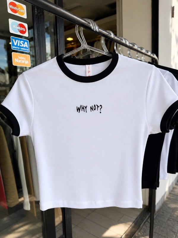 Producto - Remera de algodón /why not