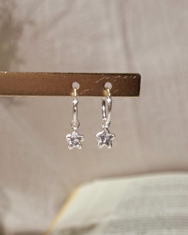 Producto - Argollitas cubic estrella