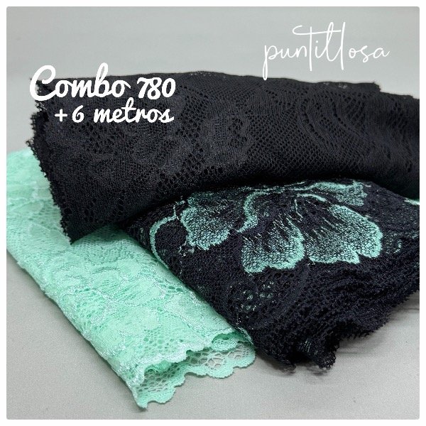 Producto - Combo 780- Puntillas Surtidas +6 metros