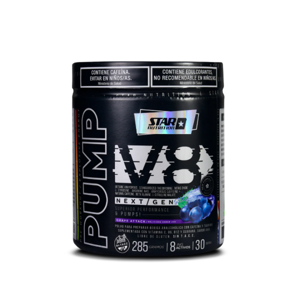 Producto - PUMP V8 285 GRS. - STAR NUTRITION