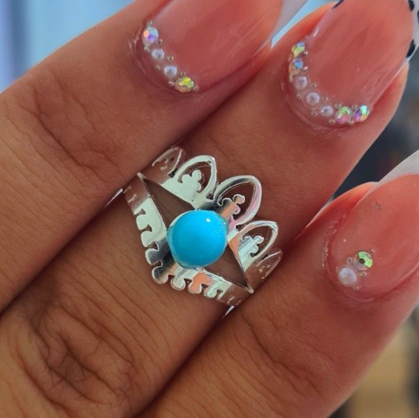 Producto - ANILLO MANDALA CELESTE OJO