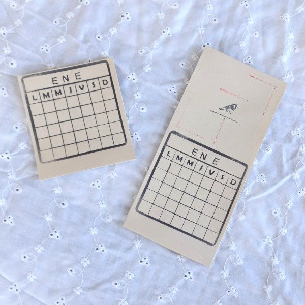 Producto - Calendario artesanal perpetuo