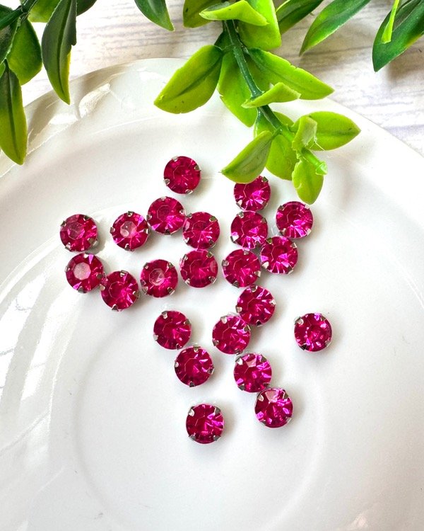 Producto - 8MM REDONDA FUCSIA FUERTE