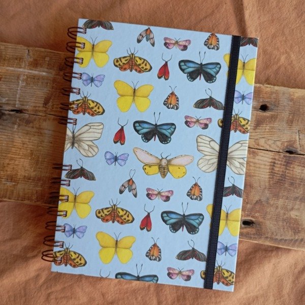 Producto - Cuaderno Mariposas con Stickers