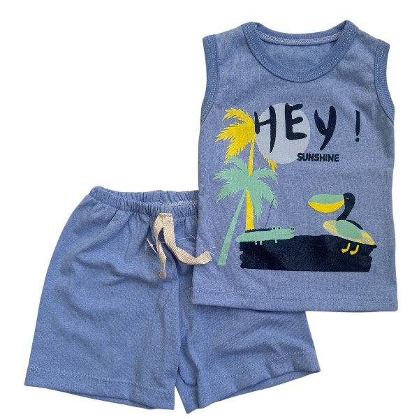 Producto - Conjunto HEY celeste - 0
