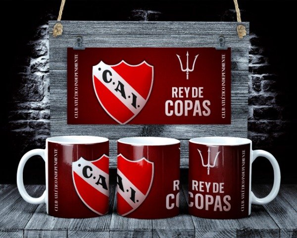 Producto - TAZAS CLUB ATLÉTICO INDEPENDIENTE