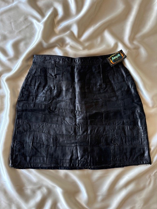 Producto - Patchwork leather Skirt