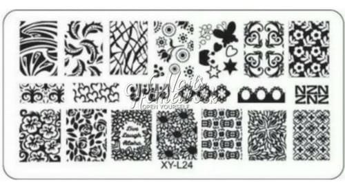 Producto - PLACA STAMPING ACRILICA P9