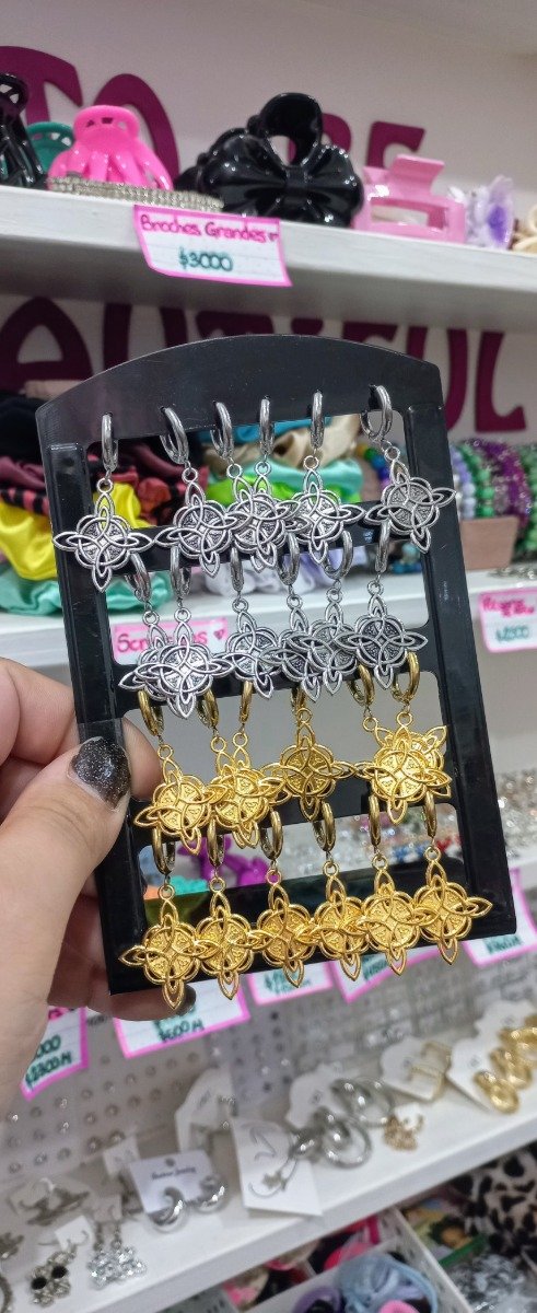 Producto - Aros Nudo de Bruja Argollita POR PAR