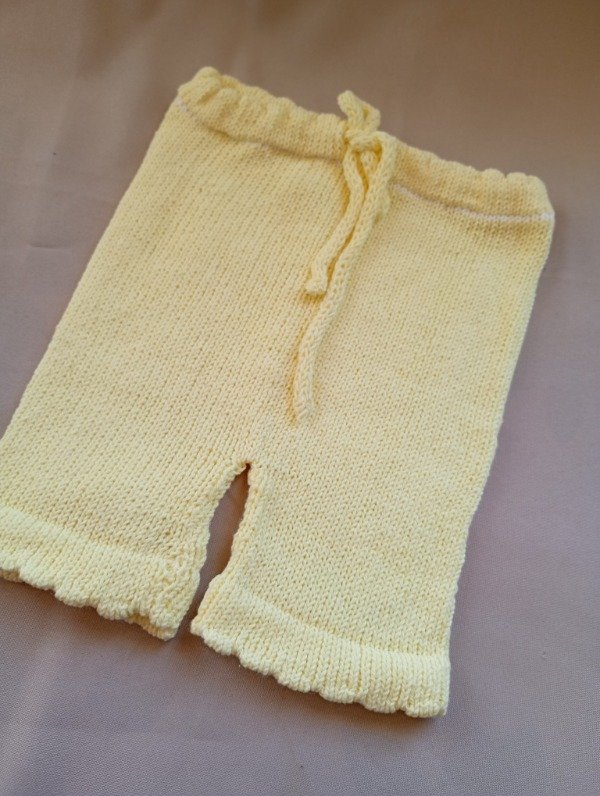 Producto - Pantalón corto tejido de algodón. 0 a 6 meses