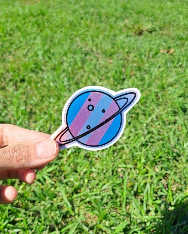 Producto - Sticker planeta trans