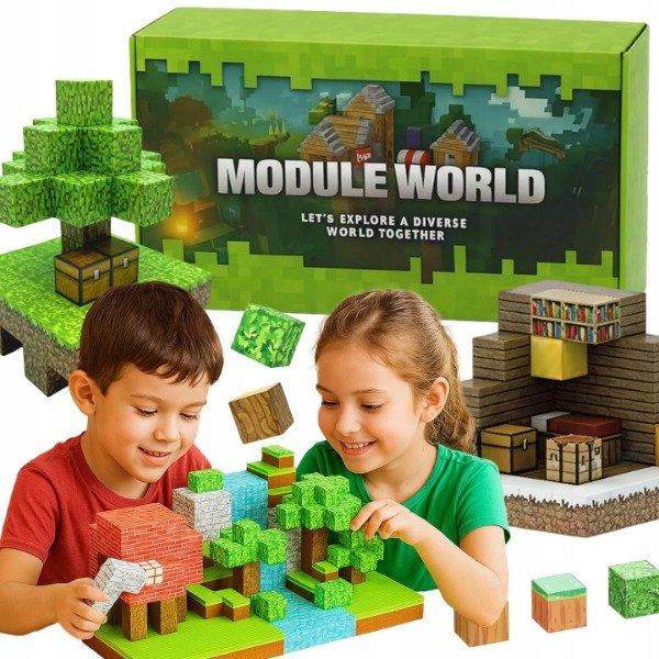 Producto - Bloques Magneticos Minecraft 100 Piezas