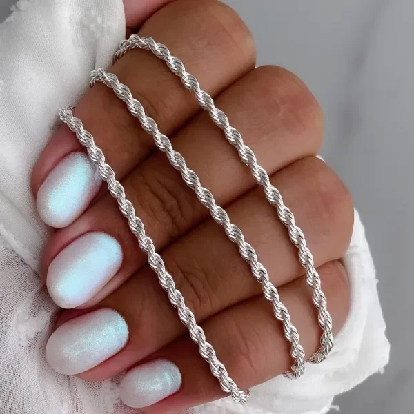 Producto - Cadena Torzada Silver AB