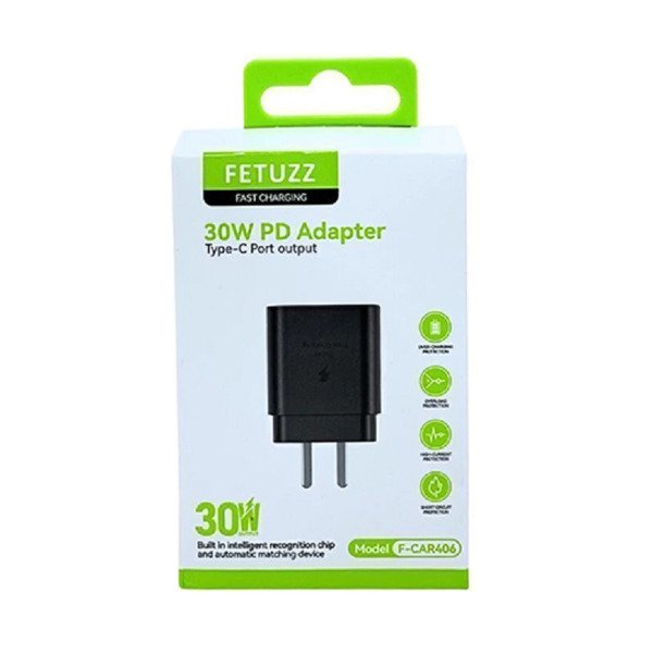 Producto - Cargador Fetuzz Turbo Tipo C 30W - 5