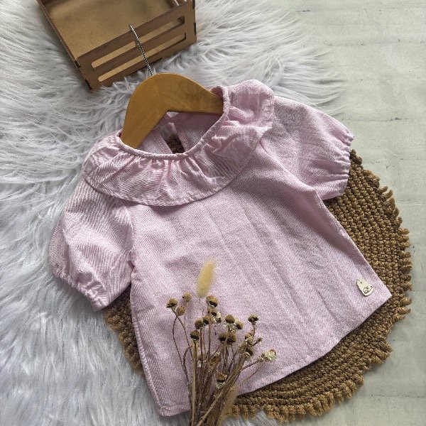 Producto - Blusa Amira en color ROSA línea niñas 6 al 14 - 0