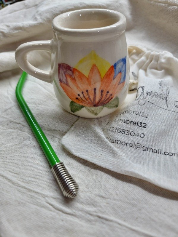 Producto - Mate Flor de Loto y Llama Trina