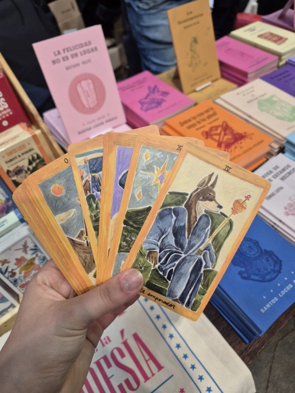 Producto - Tarot y poesía - Mazo Naranja  (Ro Martez y Mara Parra) - 1