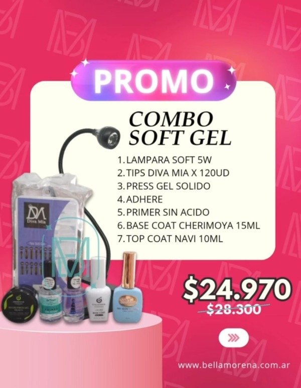Producto - COMBO SOFT GEL