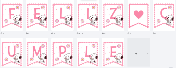 Producto - CUMPLE SNOOPY ROSA