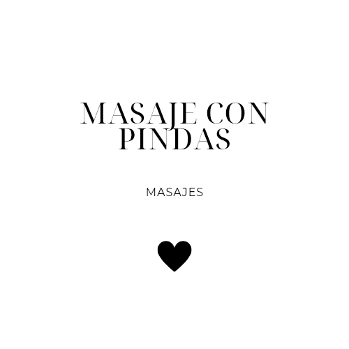 Producto - Masaje con Pindas
