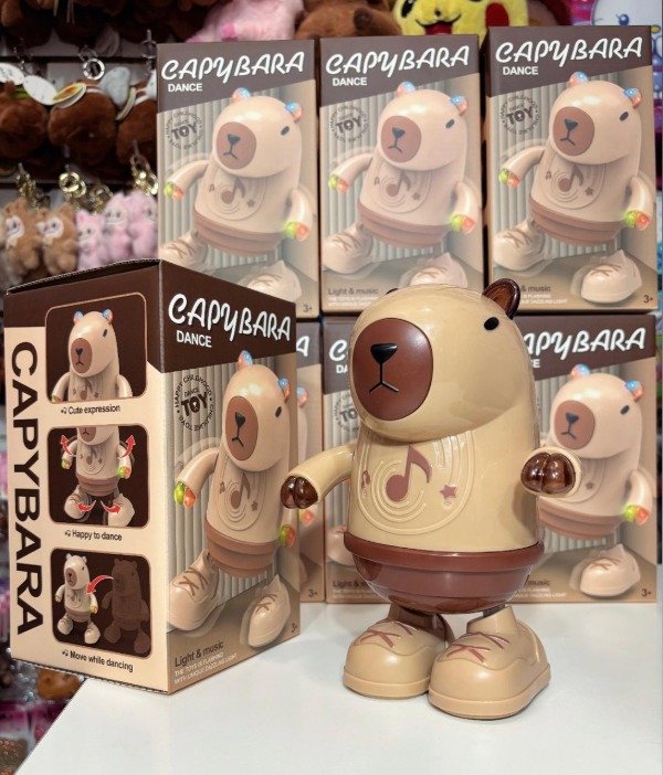 Producto - Capybara que baila con luz y sonido