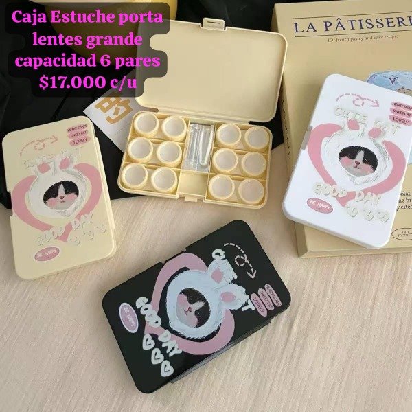 Producto - ESTUCHE 6 PARES PARA GUARDAR LENTES DE CONTACTO