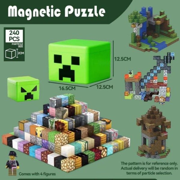 Producto - CAJA BLOQUES MAGNETICO 240PCS