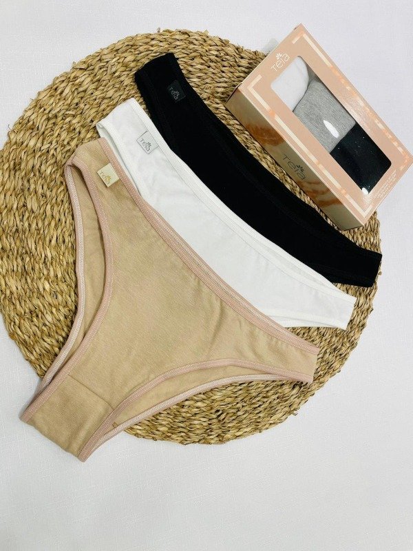 Producto - ART 1002 - TEIA - Pack x3 Vedetina de algodón  T: Unico