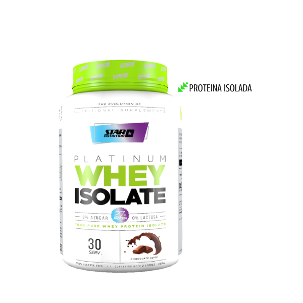 Producto - Whey Isolate 2 Libras - STAR NUTRITION