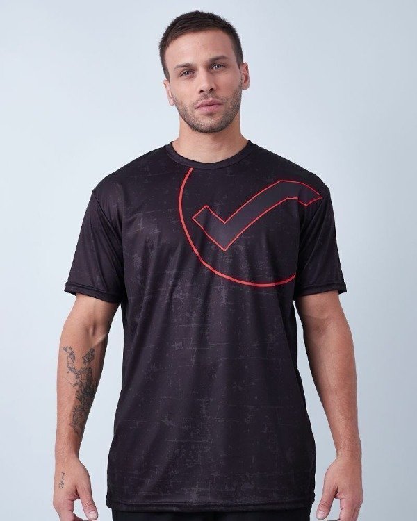 Producto - Remera sublimada negra SNW