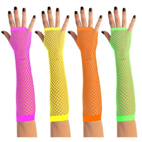 Producto - Guantes Largos Red Fluo x 12