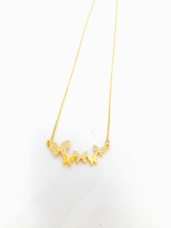 Producto - Cadena con dije de mariposas
